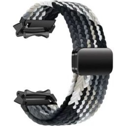 INF Bracelet Magnétique Tressé Élastique Compatible avec Amazfit T-Rex 2 - Bracelet de Montre en Nylon Multicolore