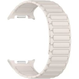 INF Bracelet Magnétique en Silicone Compatible avec Samsung Galaxy Watch8/Watch8 Classic Rose