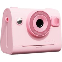 INF Appareil photo instantané avec imprimante intégrée, capteur 48MP, écran IPS 2.4-inch, carte 32G incluse, rechargeable USB-C Rose