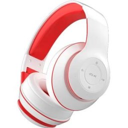 INF Casque Bluetooth circum-auriculaire rouge - Audio immersif