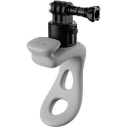 INF Support élastique à dégagement rapide en forme de petit Q compatible avec GoPro 13 et Action 5 – Fixation par sangle Gris
