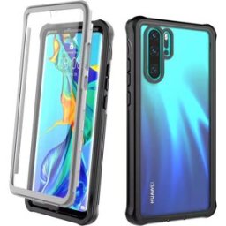 INF Coque pour Huawei P30 Pro avec protecteur d'écran Noir/Gris