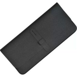 INF Étui de Clavier - Housse de Protection en Cuir PU Le noir