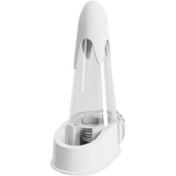 INF Distributeur d'eau automatique pour oiseaux Snow Top - Grande capacité, facile à nettoyer Blanc