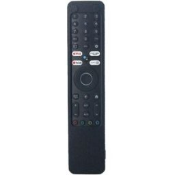 INF Housse de protection en silicone compatible avec la télécommande Xiaomi XMRM-ML 4K QLED Q2 50in 55in 65in TV Le noir