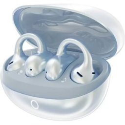 INF Écouteurs sans fil clip à oreille ouverte avec ENC - Bluetooth 5.4, 400mAh, Contrôle tactile