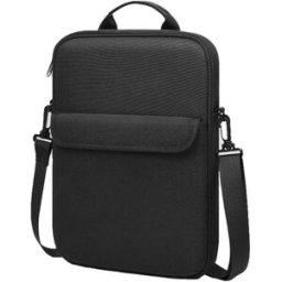 INF Sacoche d'ordinateur portable professionnelle avec poignée - Étui de transport étanche et antichoc pour tablette Le noir 11 pouces