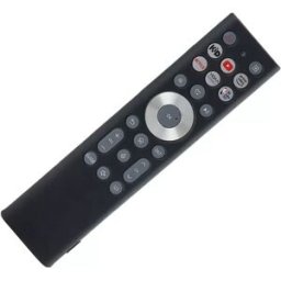 INF Housse de Protection en Silicone Compatible avec Télécommande Hisense ERF6F80H - Antidérapante, Antichoc Le noir