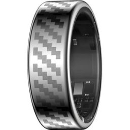 INF Bague connectée étanche IP68 + 5 ATM : suivi avancé de la santé et de la forme physique Argent 8