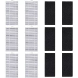 INF Kit de Filtres de Remplacement Compatible avec Aspirateur Robot Lefant Série M2