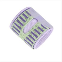 INF Attelle de poignet sportive - Conception enveloppante à compression, nylon imitation respirant et élastique, ajustement 360 Violet
