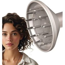 INF Diffuseur boucles compatible avec Shark FlexStyle - Embout volumisant ABS à séchage rapide Blanc