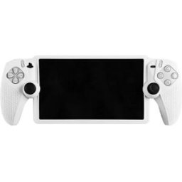 INF Housse de protection en silicone blanche pour console portable de streaming Sony PS5
