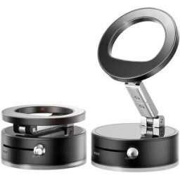 INF Support Téléphone Magnétique Pliable en Alliage d'Aluminium à Ventouse