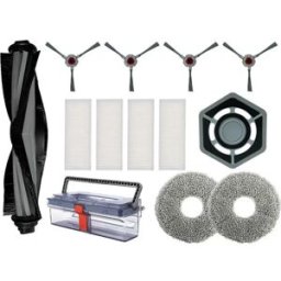INF Kit d'accessoires pour aspirateur Ecovacs Deebot N9+ - Brosse principale, brosses latérales, serpillères, filtres, module