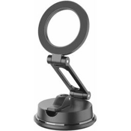 INF Support Téléphone Voiture Magnétique avec Ventouse - Rotation 360°, Compatible avec iPhone et Android
