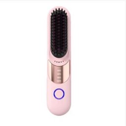 INF Lisseur et boucleur 2-en-1 sans fil - Portable, rechargeable, anti-brûlure Rose