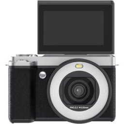 INF Appareil photo numérique beauté double objectif à écran rabattable 180° 3.0-inch, 80MP, 5K, zoom 18x et Wi‑Fi Le noir