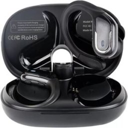 INF Écouteurs Bluetooth à Crochet d'Oreille Smart Touch – Commande Tactile, Résistants à l'eau, Casque Sportif avec Réduction