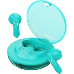 INF Écouteurs de jeu sans fil Bluetooth - Son HiFi, Confort et Style Bleu