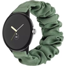 INF Bracelet Élastique en Tissu Compatible avec Google Pixel 2 - Confort et Style Vert