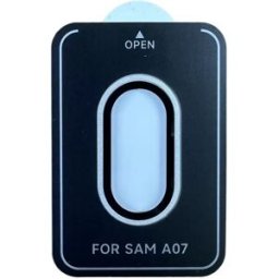 INF Protecteur d'objectif de caméra en métal compatible avec Samsung A07 - Film d'objectif en verre trempé