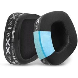 INF Coussinets de rechange pour casque Corsair VOID PRO ELITE (noir, pack de 2)