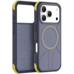 INF Coque Magnétique en TPU Compatible avec iPhone 17 Pro Max, Antidérapante et Résistante aux Chocs Bleu