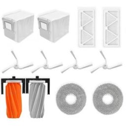 INF Kit de remplacement 11 pièces compatible avec les aspirateurs robots DJI ROMO