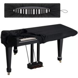 INF Housse de protection anti-poussière pour clavier de piano model 1