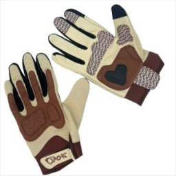 INF Gants de moto tout-terrain - Gants antidérapants à doigts complets L