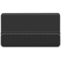 INF Repose-poignet clavier en silicone - Support ergonomique intégré pour une frappe confortable Le noir