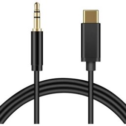 INF Câble Audio USB Type-C vers 3.5mm pour Écouteurs, Voiture et Bluetooth 2m