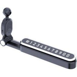INF Support de téléphone écran flottant pour tableau de bord - Base 3 axes 180°/360° réglable, adhésif VHB compatible avec 3M,