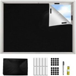 INF Rideau occultant portable découpable DIY - tissu Oxford polyester, occultation totale, réduction chaleur et bruit M