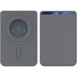 INF Porte-cartes magnétique élégant pour iPhones Apple Gris
