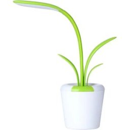INF Lampe de bureau LED pour la protection des yeux - Contrôle tactile, plusieurs niveaux de gradation, lumière douce Vert