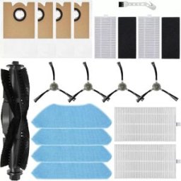 INF Kit d'accessoires de remplacement compatible avec l'aspirateur robot Lefant M2/M2 Pro/M2S Pro