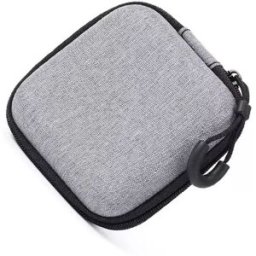 INF Pochette de Rangement Numérique Carrée 8.5x8.5x3.5cm - Organisez Vos Accessoires Électroniques