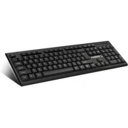 INF Ensemble Clavier et Souris Filaire - USB Plug & Play, Frappe Confortable pour Bureau & Maison, Compatible avec Ordinateurs