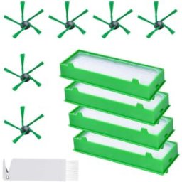 INF Kit de pièces de rechange pour aspirateur robot Vorwerk Kobold VR200 VR300