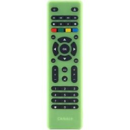 INF Housse de protection en silicone compatible avec la télécommande universelle CANAL+ Vert