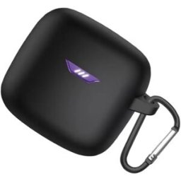 INF Étui de protection en silicone compatible avec les écouteurs Bluetooth JBL Tune Flex 2 - Plusieurs couleurs Le noir