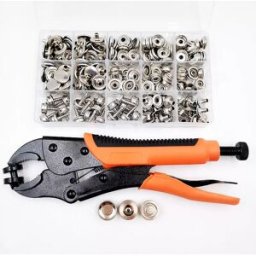 INF Kit d'outils pour boutons-pression en acier inoxydable