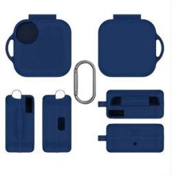 INF Étui de protection en silicone pour écouteurs Bluetooth compatible with Buds Pro2/2plus/2 Bleu