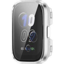 INF Coque pour Amazfit Bip 5 Unity avec protection d'écran Transparent