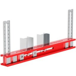 INF Localisateur d'installation de tringle de garde-robe - règle de positionnement en alliage d'aluminium avec marquages laser