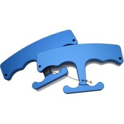 INF Outil de retrait d'emblème de voiture en métal - Dissolvant de badge en alliage d'aluminium avec fil de nylon haute