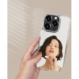 INF Élégante coque miroir pour iPhone 15 Plus : Transparente et protectrice