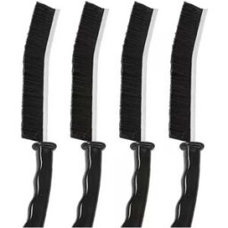 INF Ensemble d'outils de nettoyage, brosse à fente à manche fleur, 4 pièces